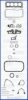 MITSUBISHI 2091021100 Full Gasket Set, engine